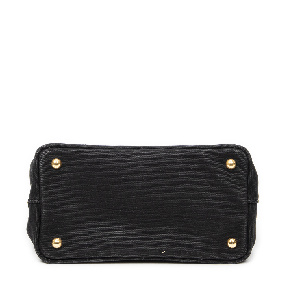 Prada Small Canapa Tote - Picture 6 of 10